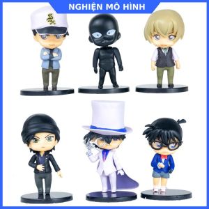 Combo 6 nhân vật Kaito Kid Conan Amuro Tooru Shuichi Akai Hanzawa Hattori Heij Thám tử lừng danh Conan
