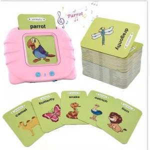 Ready- Flash Card Kids Toys Educational Card Reader Smart English Speaker Educational Learning Toy
