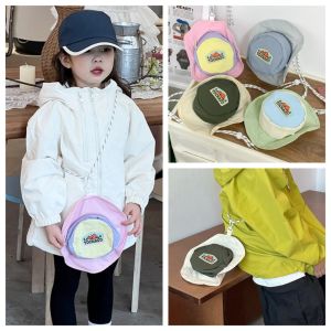 NEEUJ สร้างสรรค์และสร้างสรรค์ กระเป๋าหมวกเด็ก น่ารักน่ารักๆ สไตล์เกาหลีแบบ กระเป๋าสะพายไหล่แบบสั้น ลำลองแบบสบายๆ มินิมินิ กระเป๋าข้ามร่างกาย สาวๆ
