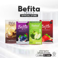 Befita Jelly Fiber / Befita S / Bfit / Befita Jell Plus เบฟิตต้า พีชอีทแหลก เจลลี่ไฟเบอร์ ตัวช่วยการขับถ่าย ปรับสมดุลลำไส้ มี Prebiotic และ Probiotic และตัวช่วยคุมหิว ปรับการเผาผลาญ กับโปรตีนเจลลี่พืช แพลนต์เบส. 