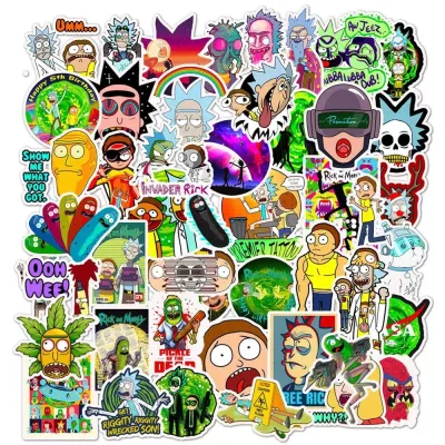 xs274-50 pcs Graffiti Waterproof Sticker