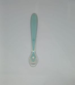 GVH Sendok Silikon Transparan Bulat Lembut Mpasi Bayi