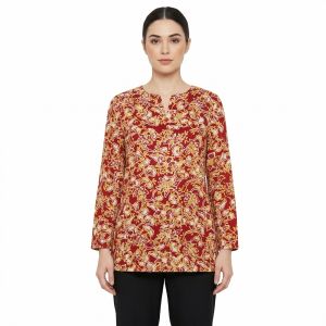 Exclusive Batik Kurung Kedah Top ( S Size ) - 100% Genuine Handmade Batik - Hand-Stamped