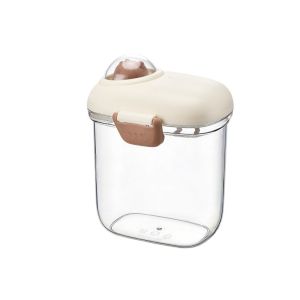 EUYRT Sealed Baby Formula Storage Canister Large Capacity Food Grade Milk Powder Jar Multi-functional Moisture-proof Formula Dispenser for Kitchen