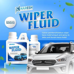 Naresh Wiper Fluid Cairan Pembersih Kaca Mobil Ampuh Anti Jamur dan Debu / Sabun Wiper Anti Buram Kaca Mobil