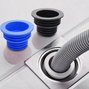 NEXTYOO Rubber Material Leak-proof Sealing Gasket Sealing Ring Structure Deodorant Function Drain Pipe Seal Plug Durable Drain Plug Sewer Seal Ring Kitchen Pipe Use