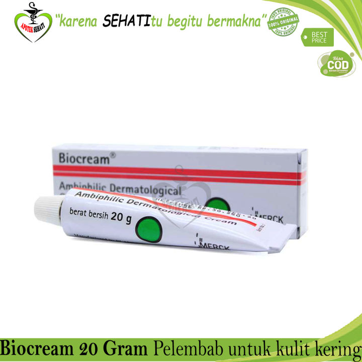 BIOCREAM CREAM 20GR SALEP KULIT LEMBAB
