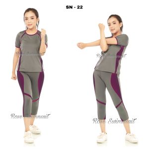 Baju Setelan Olahraga Senam Training Wanita Terbaru Terlaris Terkini dan Termurah
