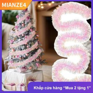 [COD] MIANZE4 2M Giáng Sinh Trang Trí Màu Ribbon Giáng Sinh Treebar Tops Đồ Trang Trí Màu Hồng Và Đầy Màu Sắc Năm Mới 2026 DIY Đảng Trang Trí Nội Thất Nguồn Cung Cấp