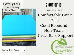 Latex Feel Pure Foam Sheet topper mattress/Latex Soft Topper/High Density Pure Foam Mattress Topper/Tilam Topper/Queen Topper/King Topper - LovelyTeik The Foam Shop