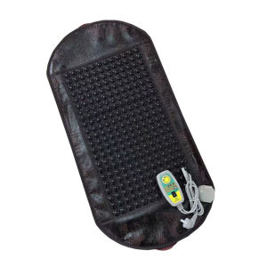 Đệm Thảm Đá Nóng Hàn Quốc 98×58 cm Đá Tròn Ngọc Bích Tourmalin Nệm Sưởi Ấm Giảm Đau Lưng Bụng Massage Trị Liệu Xài Điện PVN8159