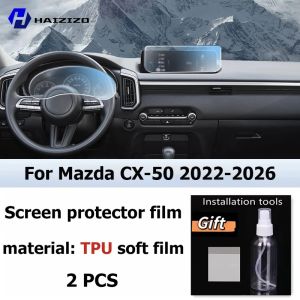 Kail For Mazda CX-50 2022-2026 Car Interior Matte Screen Protector Console GPS Navigation LCD Screene TPU Film Scratch Resistant PPF R7Q2P
