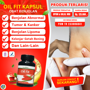 Oil Fit Kapsul Minyak Buah Merah Papua 50 Kapsul Original - Mampu Mengatasi Benjolan Abnormal Benjolan Dileher Tiroid Kelenjar Getah Bening Kelenjar Lipoma Uci uci Kista Benjolan Payudara Ketiak Tangan