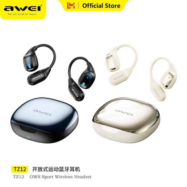 Awei TZ12 OWS Sport Bluetooth earphone stereo surround speaker