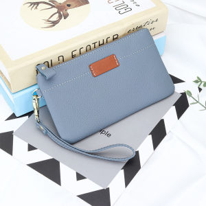 Royal Bagger Fashion Thin Long Wallet Genuine Leather Clutch Purse Large Capacity Portable Wristlet Storage Bag 1824