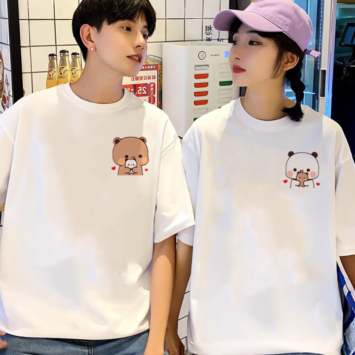 Cute Bubu Yier Couple Dress Daily Casual New Short Sleeve