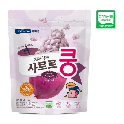 BeBecook Organic Baby Melting Puff (Sweet Potato)