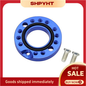 แป้นคาร์บูมิเนียม งานCNCพร้อมส่ง แบบปรับได้ 360 องศาใส่คาร์บูเรเตอร์ ใส่honda-yamaha