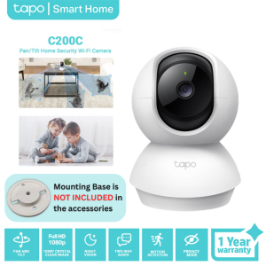 TP-Link Tapo C200C CCTV Camera 1080P Security Wireless indoor CCTV Camera Pan/Tilt Home Security Wi-Fi Camera with Privacy Mode