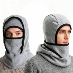 SKINJOY Neck Protection Balaclava Cycling Cap Fleece Double Layer Ear Protection Hat Outdoor Cycling Face  Windproof Ski Windproof Cap Winter