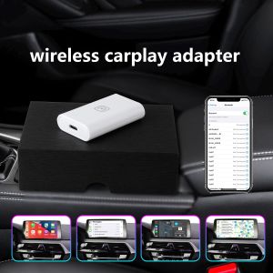 Seicane Plug and Play Wireless Carplay Adapter USB Dongle for Factory Wired Carplay Audi BWM Benz Ford Jeep Kia Honda VW Toyota Vehicles