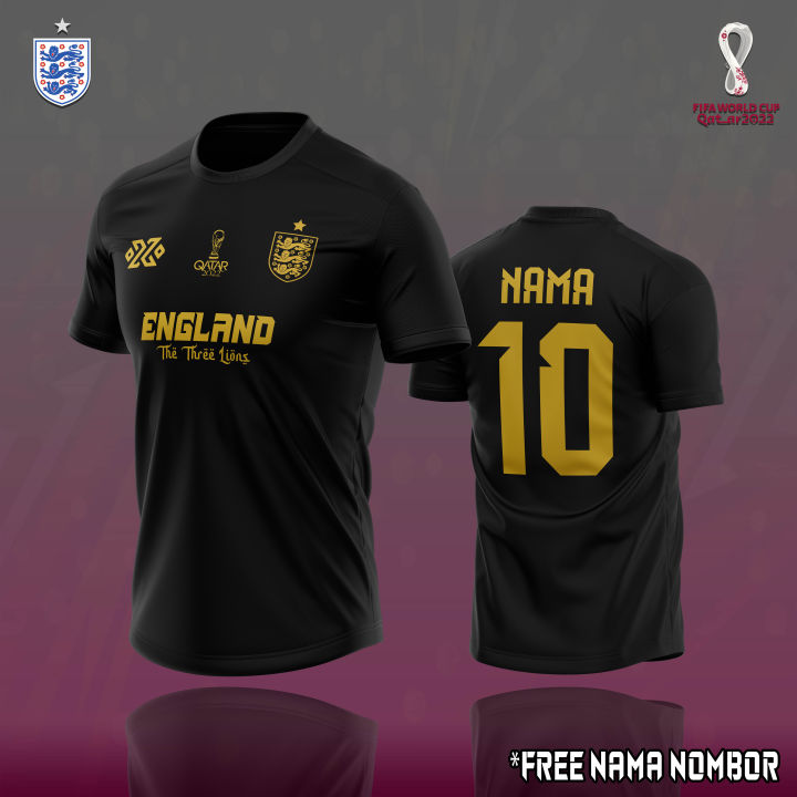 FREE NAMA NOMBOR) WORLD CUP 2022 FAN JERSEY Jersi Sukan Bola Sepak
