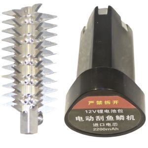máy đánh vảy cá cầm tay công suất lớn 125W chống nướclưỡi inox không gỉ