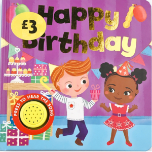 บอร์ดบุ๊ค ปุ่มกดมีเสียง Happy Birthday (sound book)