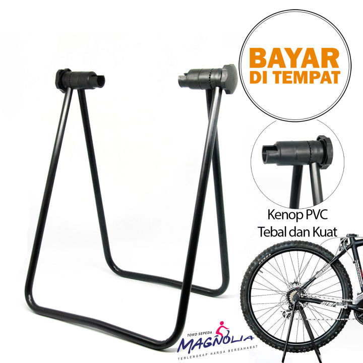 Stand sepeda road deals bike