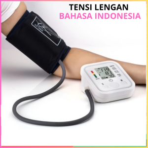 PROMO TaffOmicron tensimeter Digital cek Pengukur Tekanan Darah Bahasa Indonesia otomatis akurat