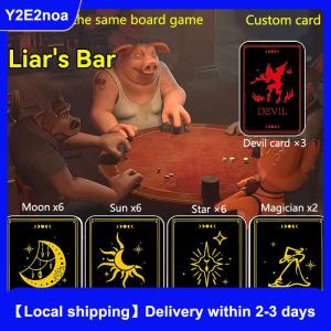 【Local shipping】 New Product Liar Tavern Stars Moon Sun Stars Cards Table Game Props Cards Couple Party Game