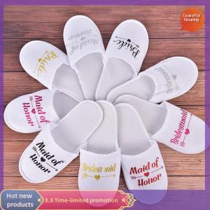 Graceful รองเท้าแตะสำหรับปาร์ตี้เพื่อนเจ้าสาวตกแต่งงานแต่งงานของผู้หญิง1คู่