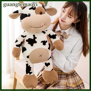 guangtemaoyi Dễ thương bò Đồ chơi sang trọng Rag búp bê cho bạn gái đồ chơi trẻ em Quà Tặng đồ chơi sang trọng gối plushie Thú nhồi bông búp bê