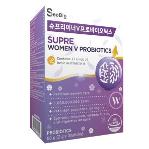 Ready-made inventory NEW! SUPRE Women V Probiotics (益生菌)2gx30sticks for 1month (Women private care) ㅣmade in Korea