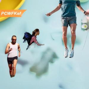 【PCWFKef】 2pcs bánh chè gân hỗ trợ dây đeo cho đầu gối Pain ban nhạc đầu gối cho bóng rổ chạy và đi bộ đường dài Silicone Patella ban nhạc