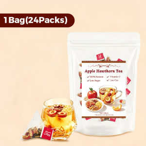 100% Natural Apple Hawthorn Orange Tea Refreshing Taste Remarkable Weight Loss Wellness Herbal Drink No Additives
