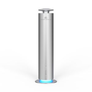 Femcare Probio Inc ST-01SR Smart Scent Diffuser | Bluetooth & Remote Control | Rechargeable Battery Ambient Light | 120ml Aluminum Oil Diffuser for Home & Office | Covers up to 700 Sq Ft (Black/Silver/Gold)
