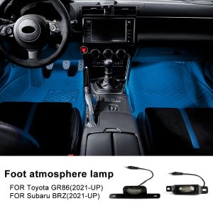 For Subaru BRZ Toyota GR86 2021-2025 Led Car Foot Lights Ambient Lamp Auto Interior Decorative Atmosphere Light