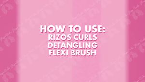 Rizos Curls Detangling Flexi Brush Detangle Curly Coily Curls Shower Brush Reduce Hair Loss & Breakage Distribute Product and Add Shine Pink