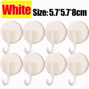 10pcs Vacuum Suction Cup Hooks Reusable Wall Mounted Sucker Hanger Removable Waterproof Towel Hook Home Bathroom Kitchen Storage Tool