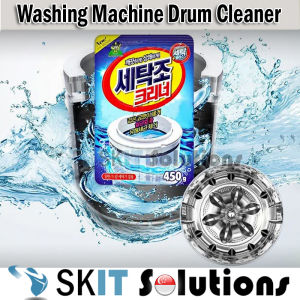 【SKIT】Sandokkaebi Washing Machine Cleaner - Powder Detergent for Deep Laundry Cleaning - Washing Machine Drum Tub Tube Cleanser Washer Mold Remover Removal Cleaning Washing Machine Drum Minimum Purchase of 2 Pack