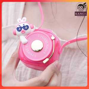 GIVELONG Kipas Angin Kalung Portable Lanyard Hanging Neck Fan 500mAh - G-7610