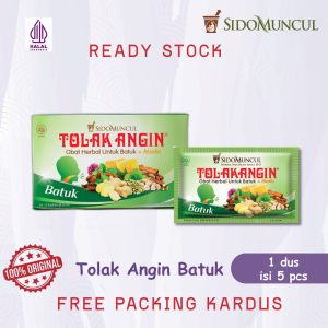 Tolak Angin Batuk Cair Dus 5s - Membantu Meredakan Batuk Berdahak dan Melegakan Tenggorokan