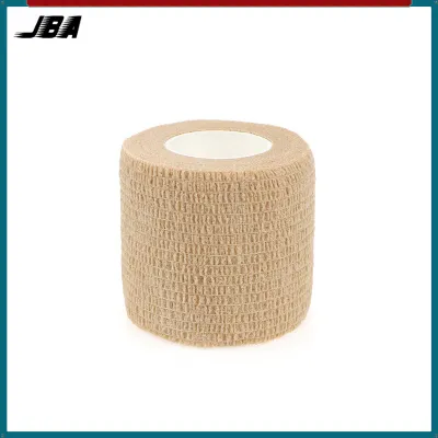 JBA Elastic Bandage 4.5M Length Non-woven No Residue Anti allergic Sports Protective Warp 5cm Wide Fit Breathable Skin friendly Wrist Finger Ankle Supporter Joint Protector
