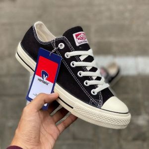 Sepatu Sneakers Public High Casual Sepatu Pria Wanita Shoes Hitam