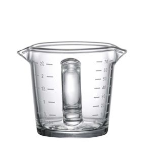 NCNC(okdeals01) Small Heat-resistant With Scale Glass Milk For Espresso Coffee Coffeware Measuring Cup Jigger Ounce Cup