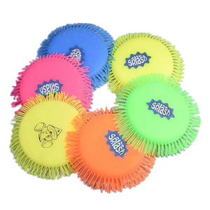 Water Throwing Disc for Children Adults for Sports Party Random Color Outdoor 7Inch Flying Disc Kids Soft Flyer Disk