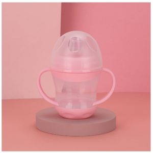 ถ้วยหัดดื่ม แก้วหัดดื่ม ฝึกเลิกขวดนม กันสำลัก ตกไม่แตก ไม่ดูดไม่ไหล ถ้วยหัดดื่มปากเป็ด 160 ml