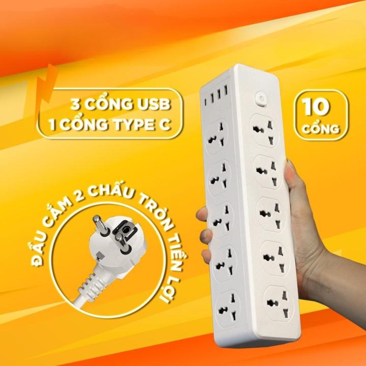 Ổ cắm điện tam giác POWER SOCKET D15 - hỗ trợ trợ nhanh, tích hợp cổng ...