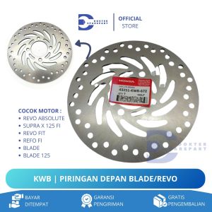 KWB PIRINGAN CAKRAM DEPAN REVO ABS / REVO FIT / REVO FI / SUPRA X 125 FI / BLADE / DISK CAKRAM
